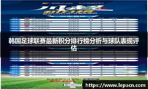 韩国足球联赛最新积分排行榜分析与球队表现评估